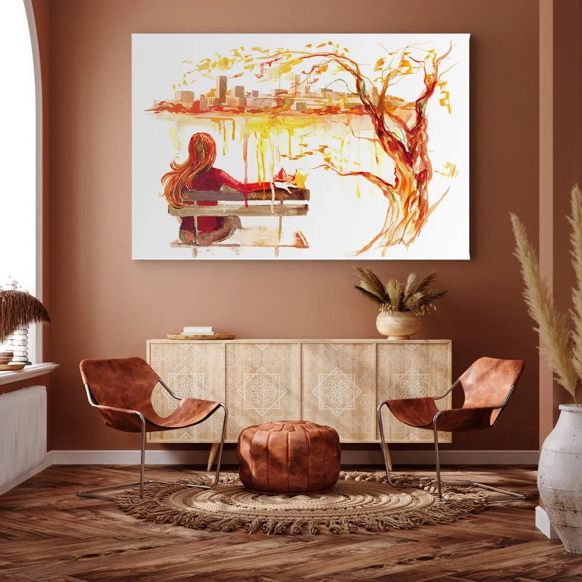 Vászonkép - Egy pillanatnyi elmélkedés - 120x80 cm