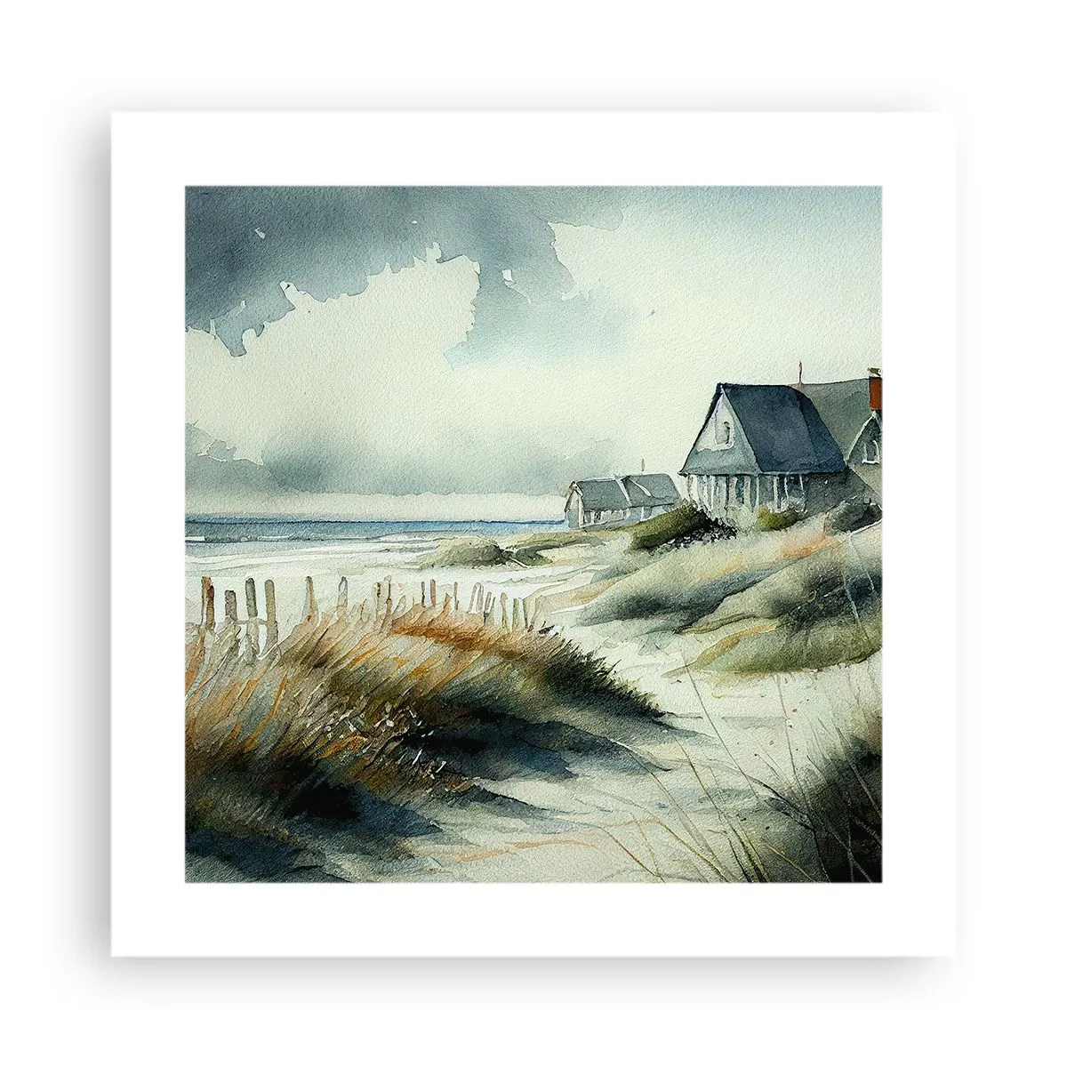Poszter - Távol a nyüzsgéstől  - 40x40 cm