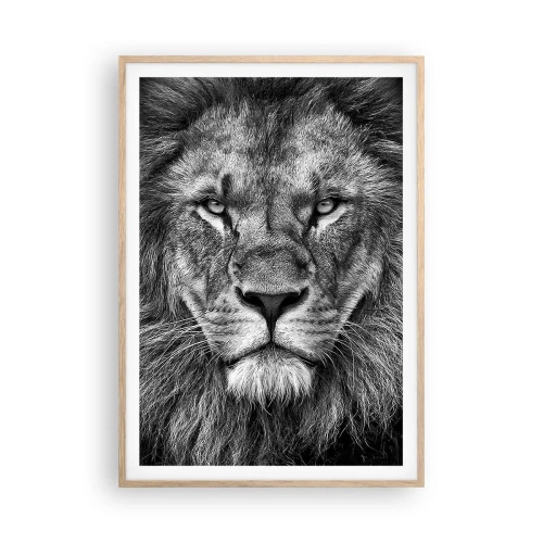 Poszter világos tölgy keretben - Őfelségi palástban - 70x100 cm