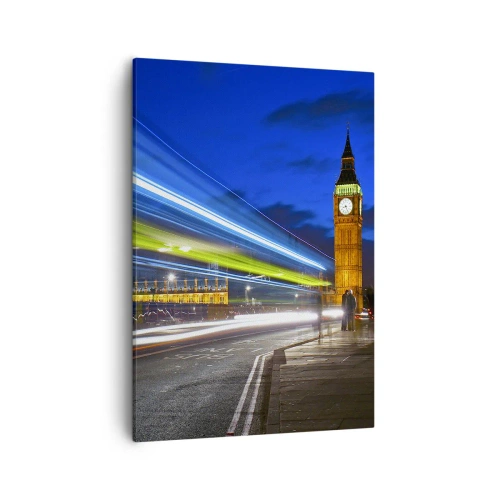 Vászonkép - Big Ben vigyázó szeme alatt - 50x70 cm
