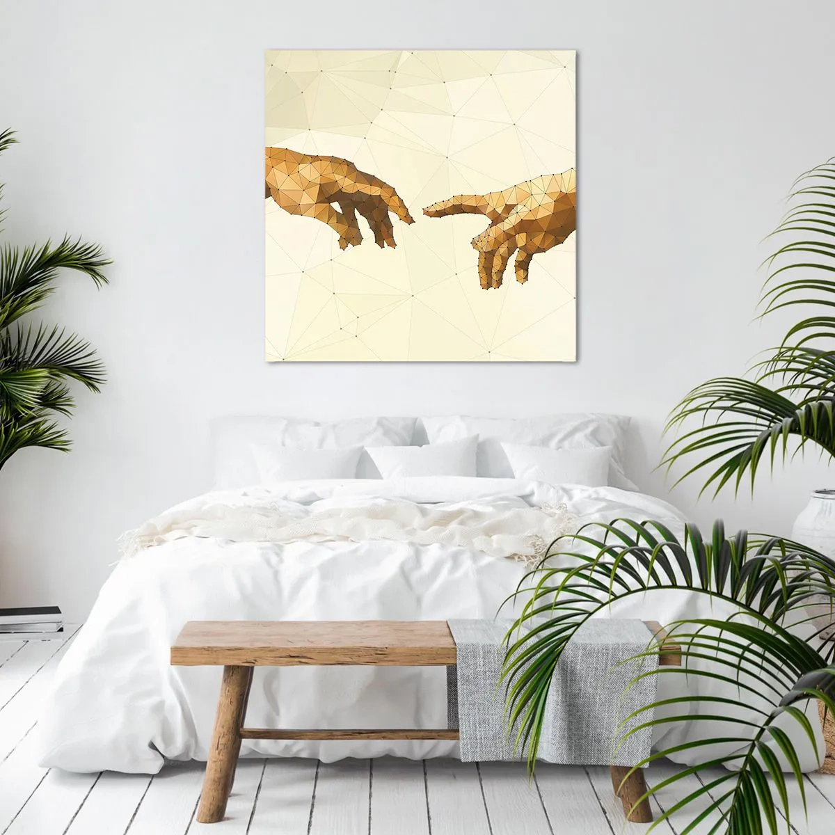 Vászonkép - Isteni geometria - 40x40 cm