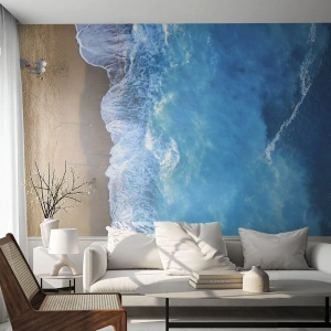 Fotótapéta Premium Sand - A kék ereje - Tájkép, Strand, Tenger - 250x175 cm