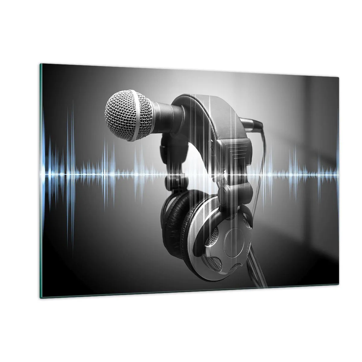 Üveg kép - Még mindig hallani az éneket - 120x80 cm