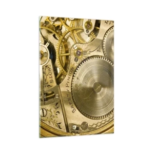 Üveg kép - Haladj a korral - 80x120 cm