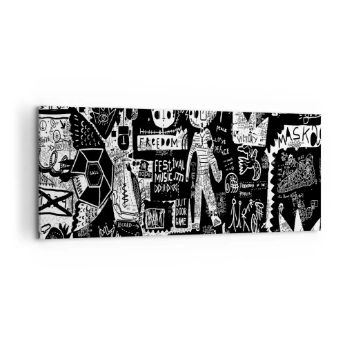 Vászonkép - A szellemi fiatalság törvényei és örömei - 120x50 cm