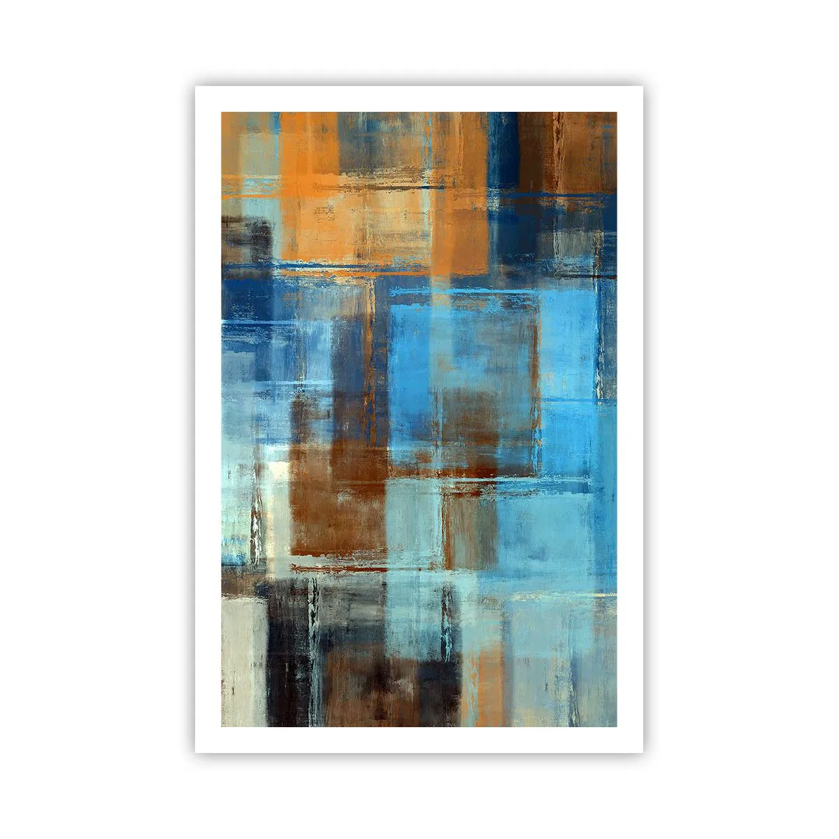 Poszter - A kék fátyolon keresztül - 61x91 cm
