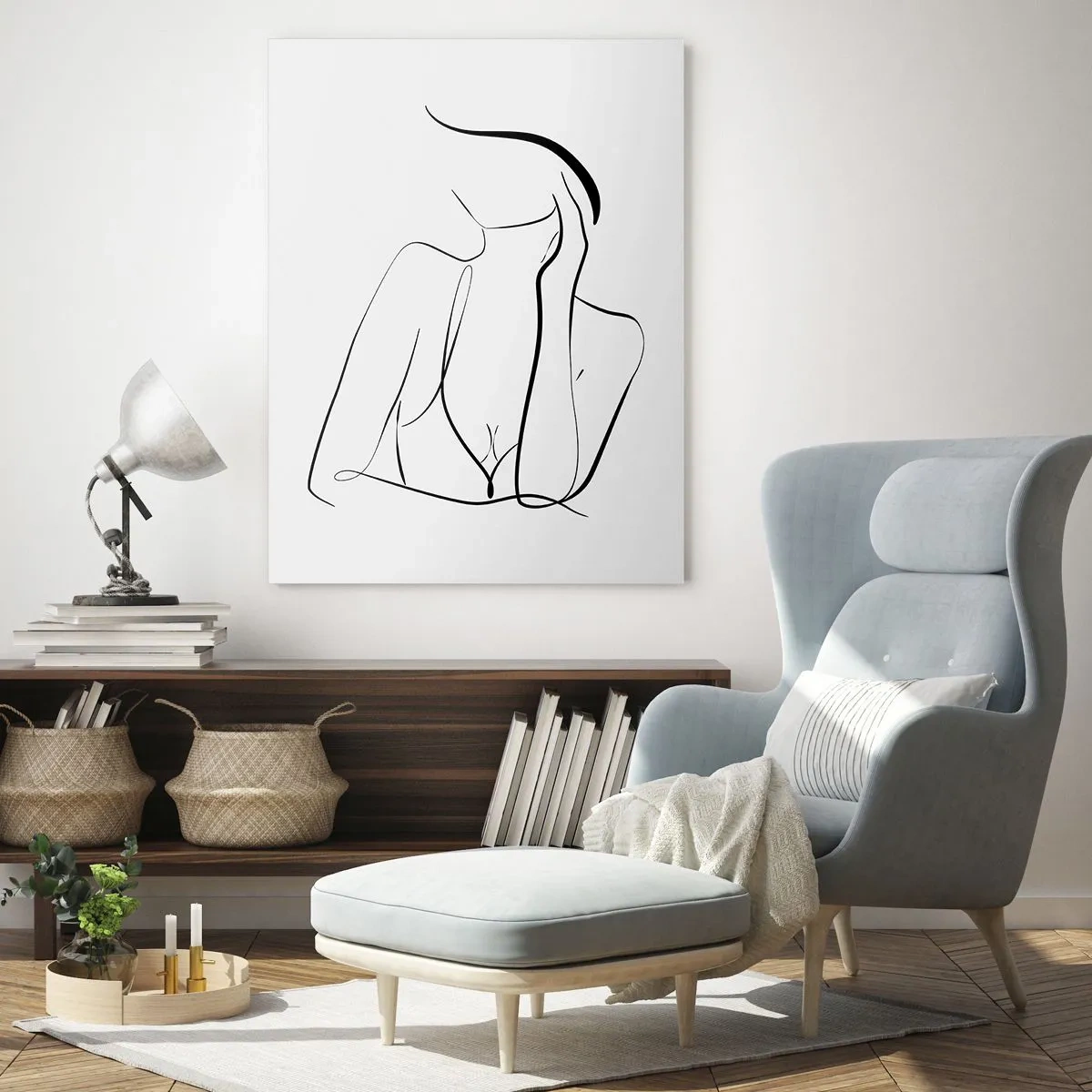 Üveg kép - Az álmok hullámán - 50x70 cm