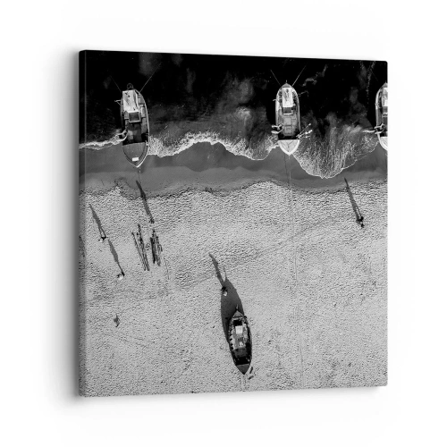 Vászonkép - Még mindig a parton... - 30x30 cm