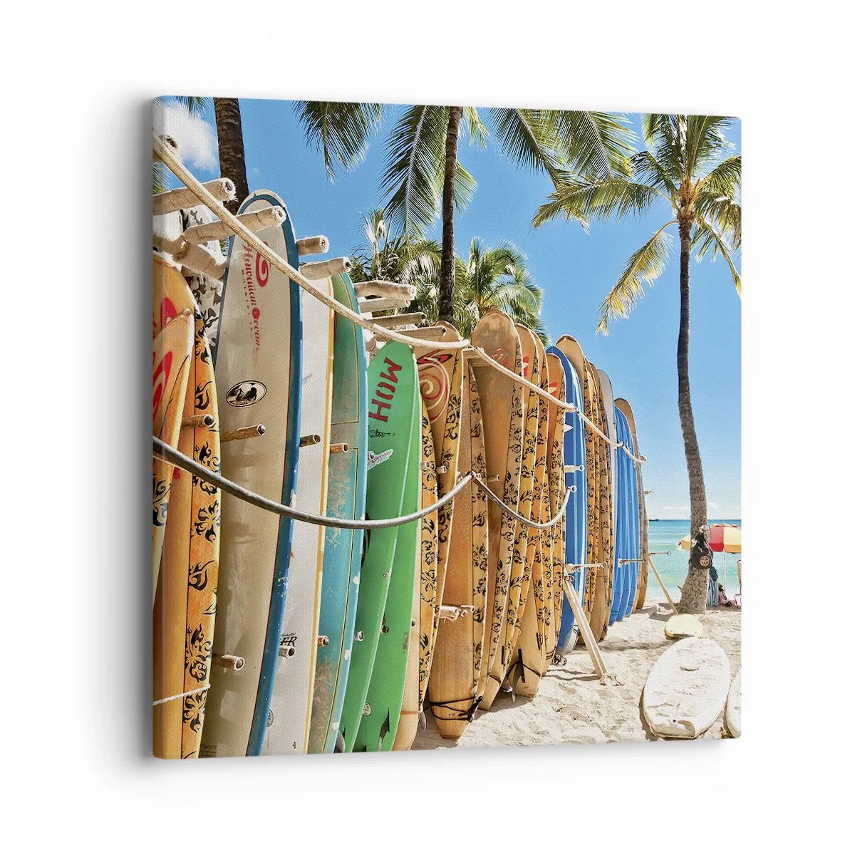 Vászonkép - Napos mulatság - 40x40 cm