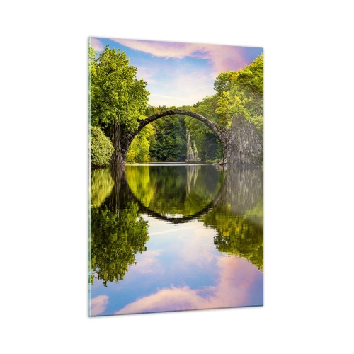 Üveg kép - A két világ találkozásánál - 50x70 cm