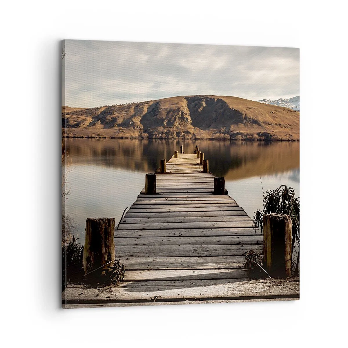 Vászonkép - Táj a csendben - 60x60 cm