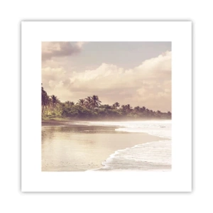 Poszter - A hullámok simogatása - 30x30 cm