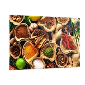 Üveg kép - Vigyél, amit akarsz - 120x80 cm