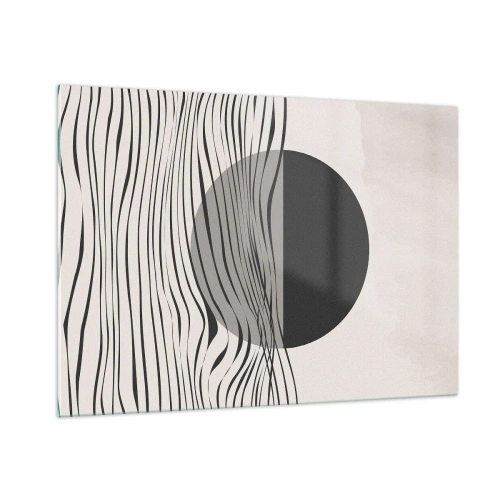 Üveg kép - A feles kompozíciója - 100x70 cm