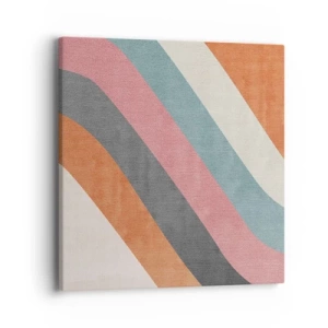 Vászonkép - Diagonális kompozíció - mozgás - 40x40 cm