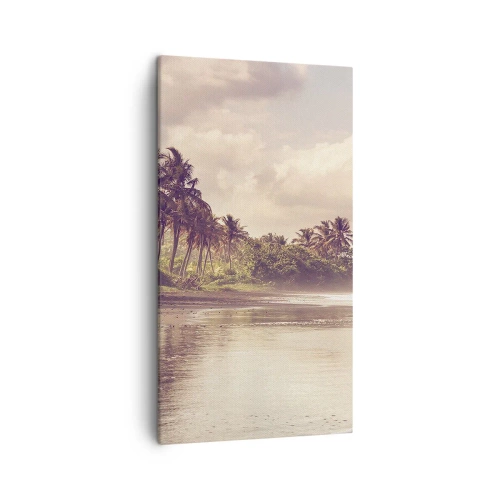 Vászonkép - A hullámok simogatása - 45x80 cm