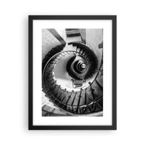 Poszter fehér keretben - Feljebb es feljebb - 30x40 cm