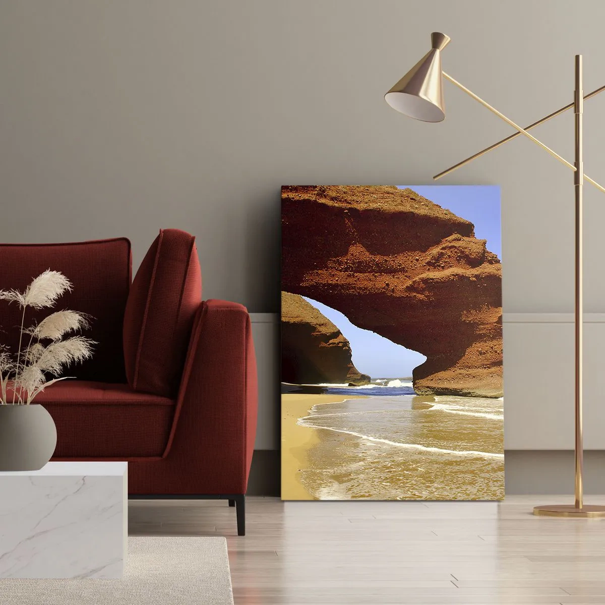 Vászonkép - Víz és szél évezredek óta - 65x120 cm