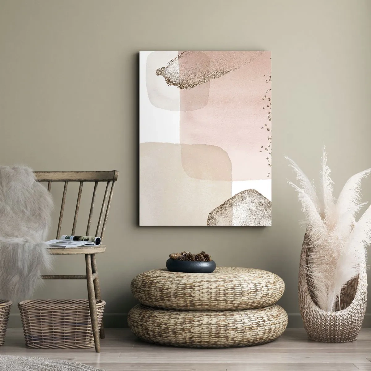 Vászonkép - Egy pillantás a színeken keresztül - 80x120 cm