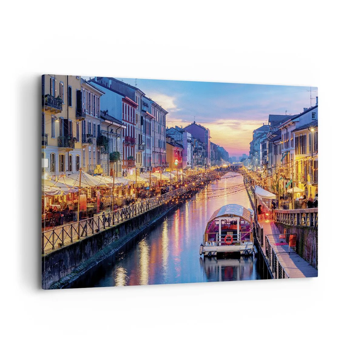 Vászonkép - Fény és öröm estéje - 120x80 cm