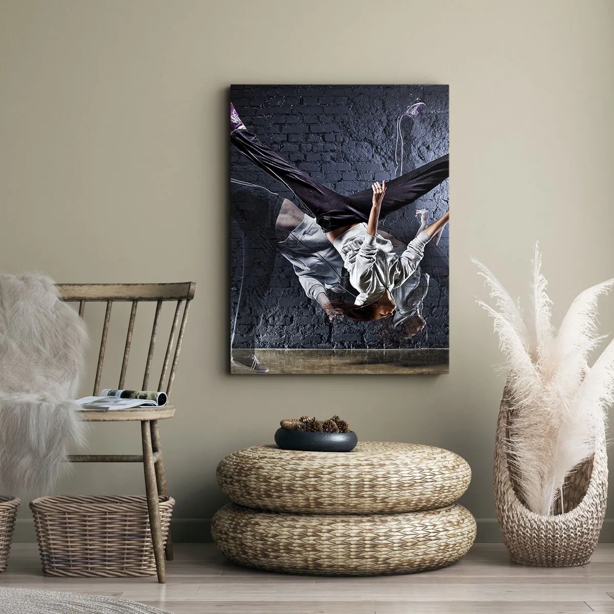 Vászonkép - Utcai sztár - 80x120 cm