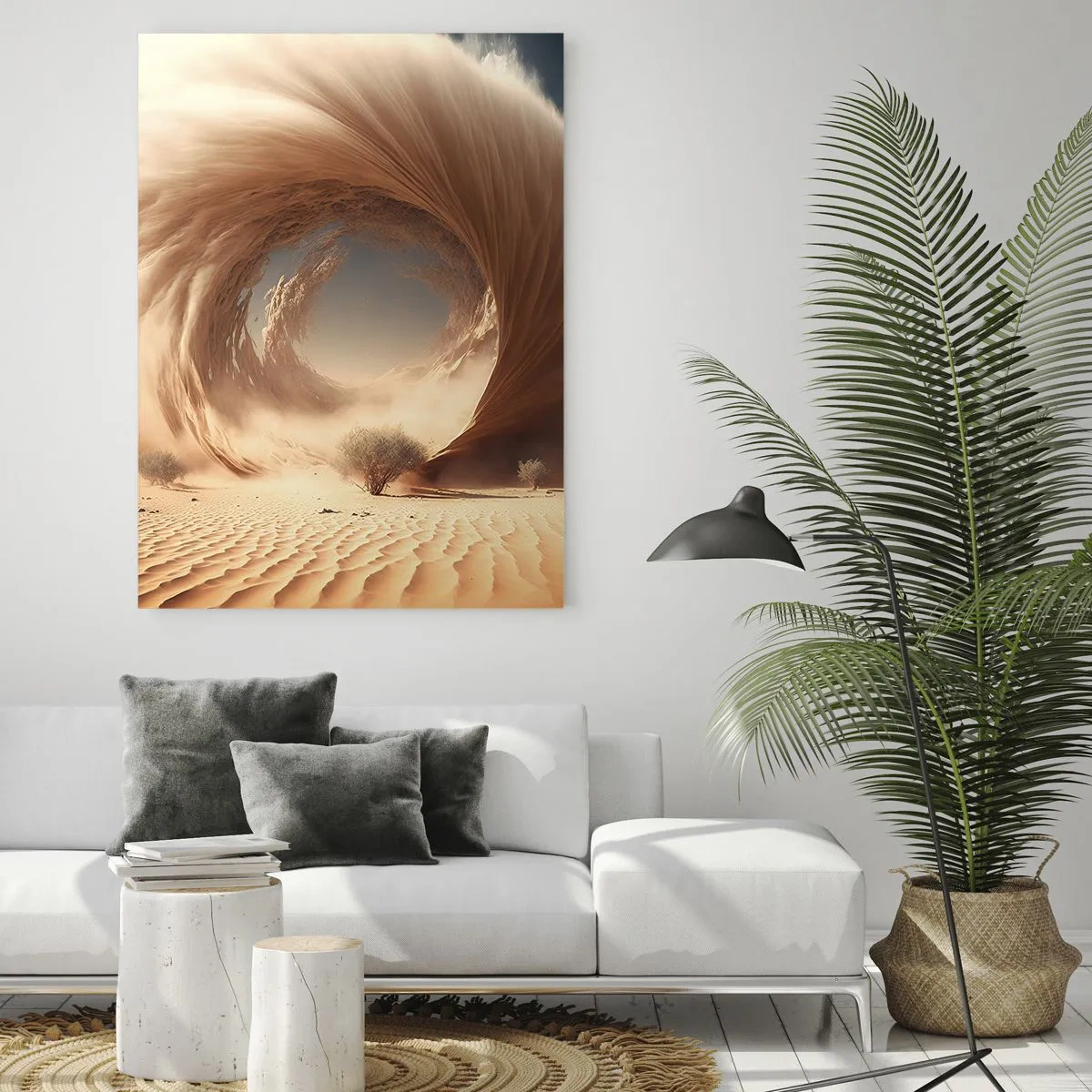 Üveg kép - Megnyílt portált - 50x70 cm