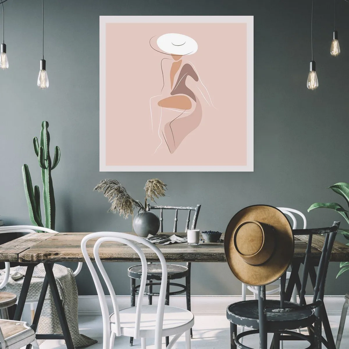 Poszter - Egy hölgynek lenni - 60x60 cm