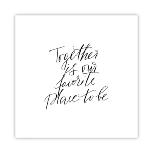 Poszter - Te is érzed? - 30x30 cm