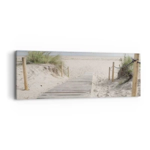 Vászonkép - A horizontig - 90x30 cm