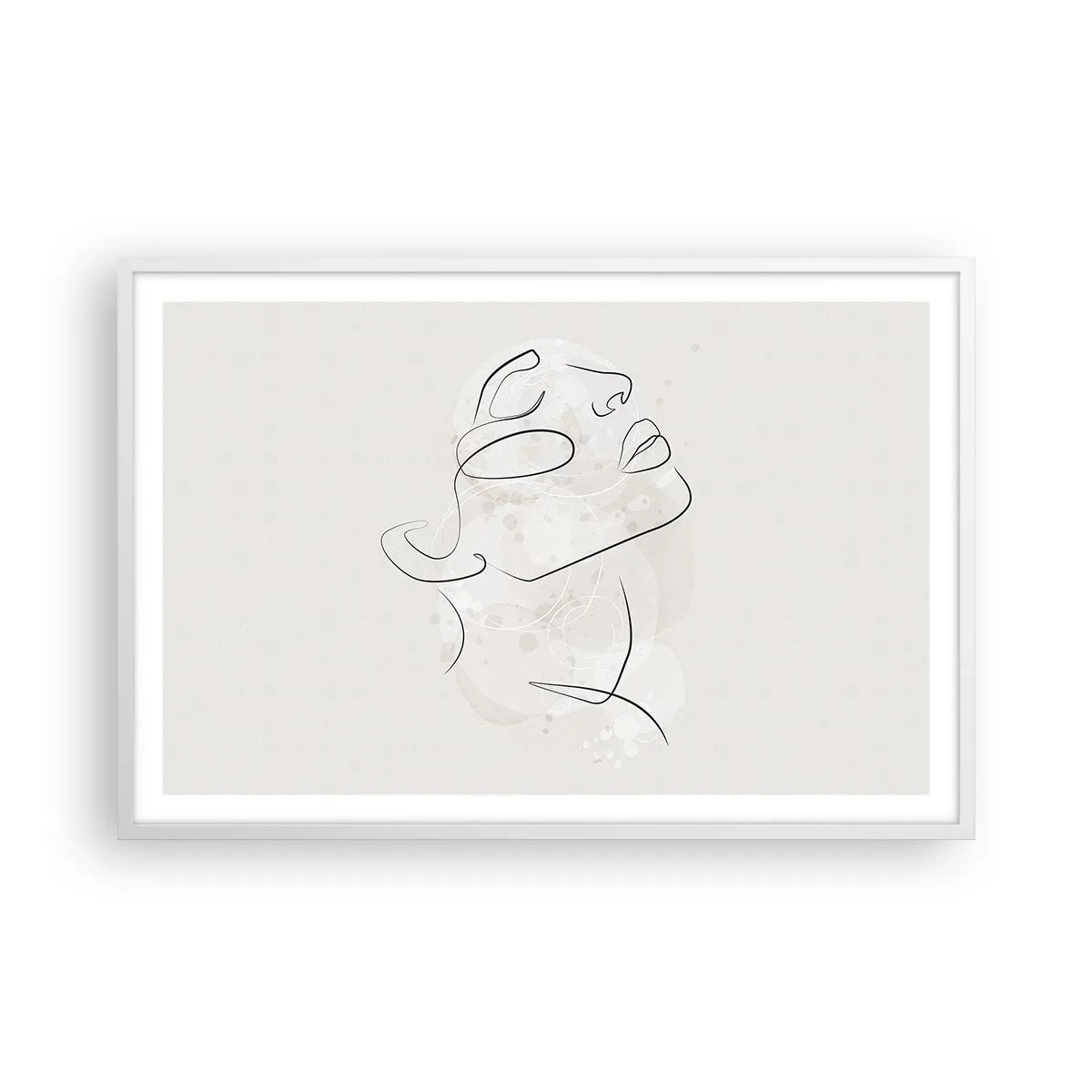 Poszter fekete keretben - Egy álom körvonala - 91x61 cm