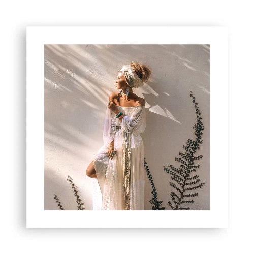 Poszter - A nap és a lány - 40x40 cm