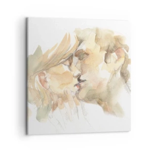 Vászonkép - Meglelt másik fél? - 50x50 cm