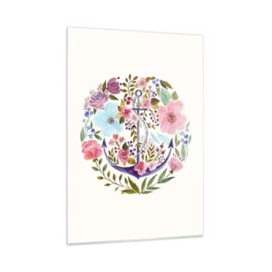 Üveg kép - Egy tengerész jó éjszakai alvása - 50x70 cm