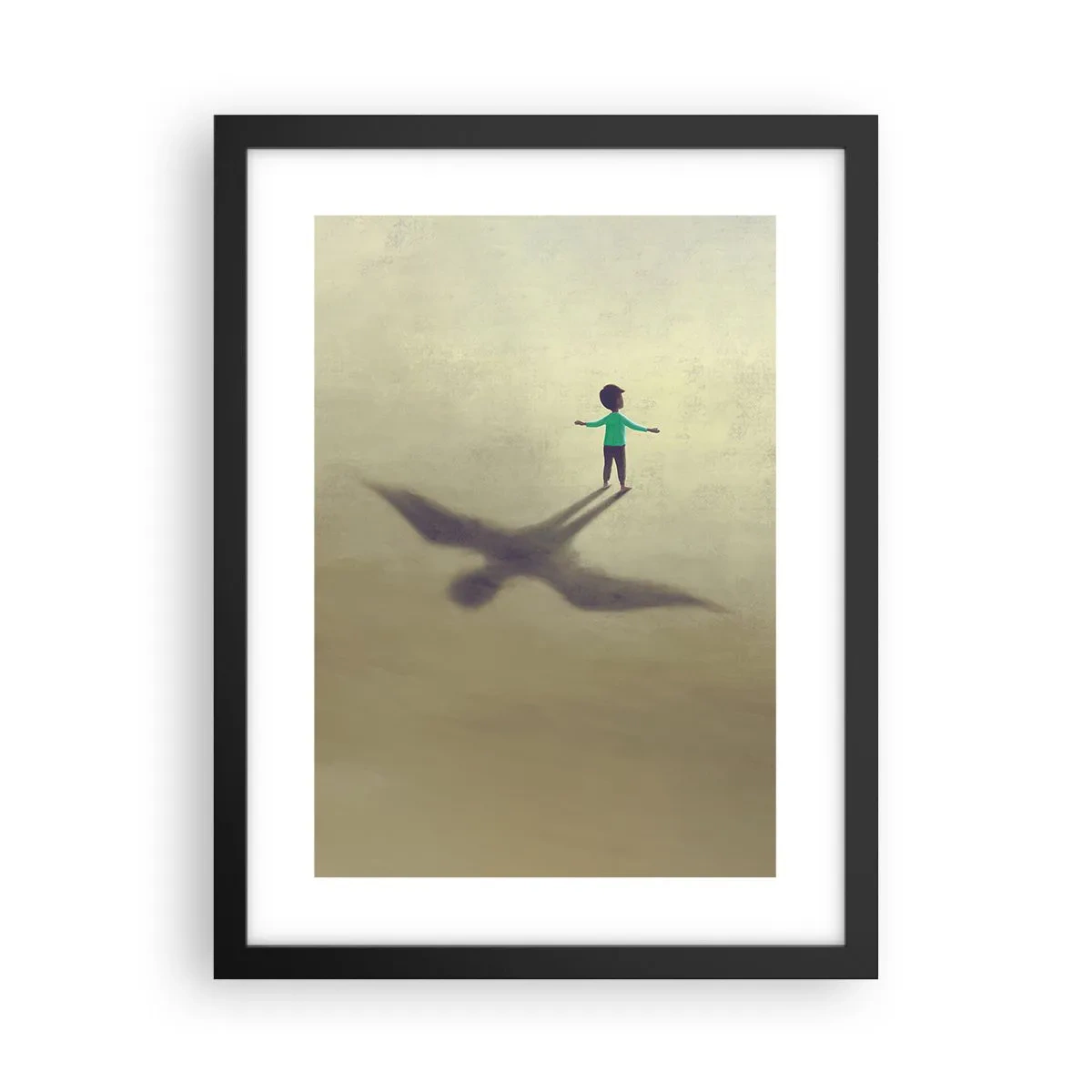 Poszter fehér keretben - A jövő hőse - 30x40 cm