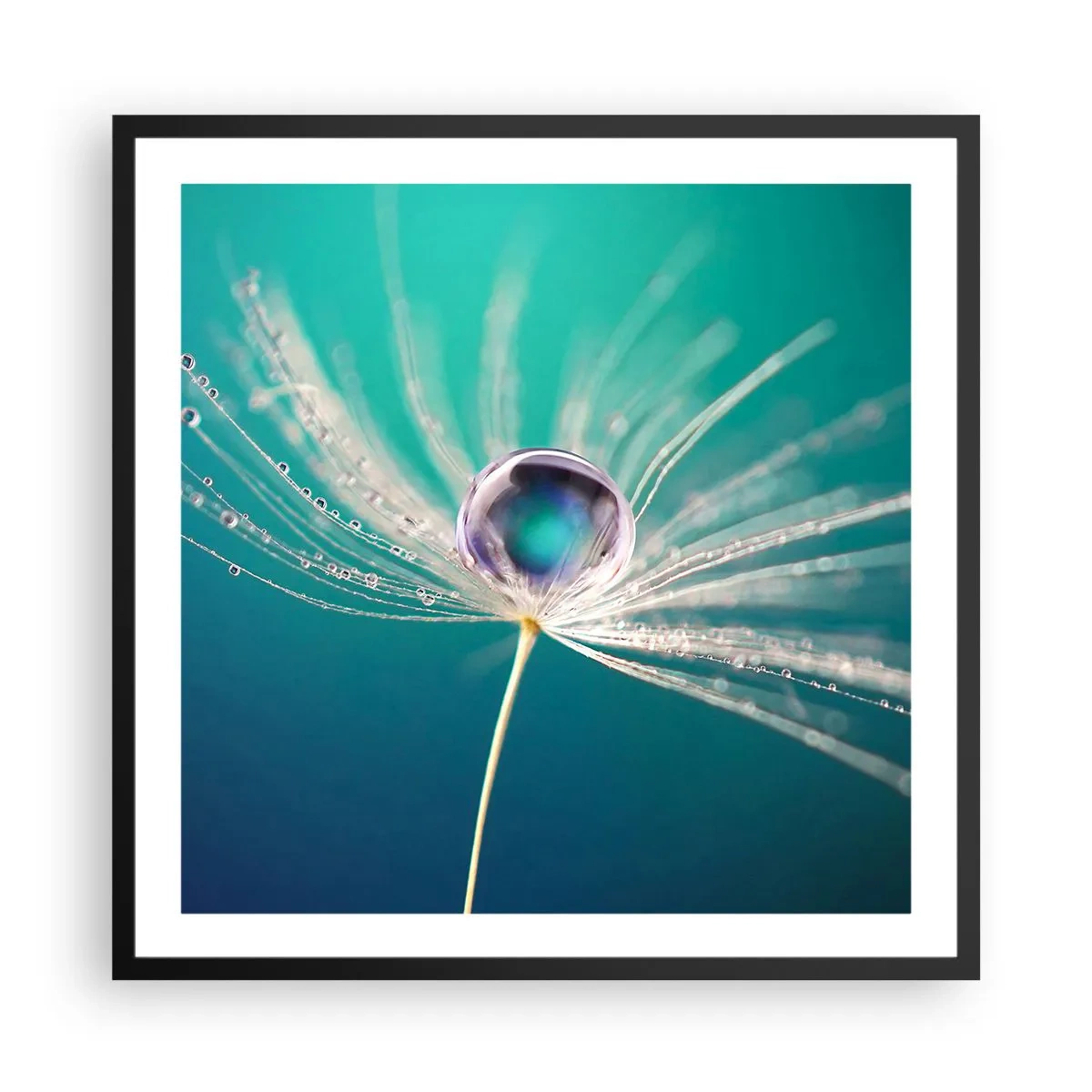 Poszter fehér keretben - Misztikus pillanat - 60x60 cm