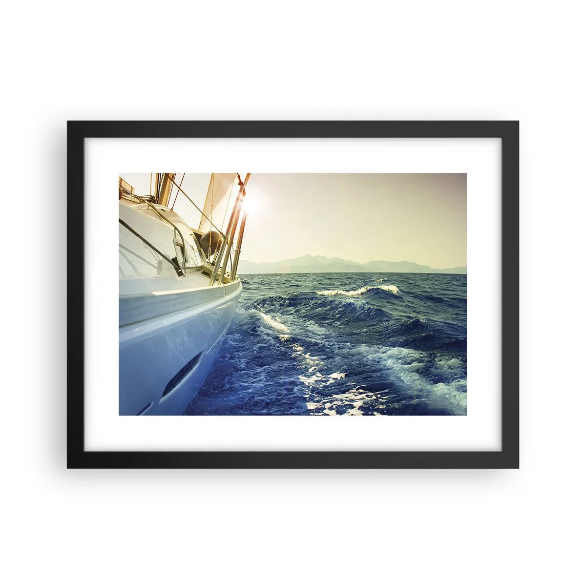 Poszter fehér keretben - A kalandhoz - 40x30 cm