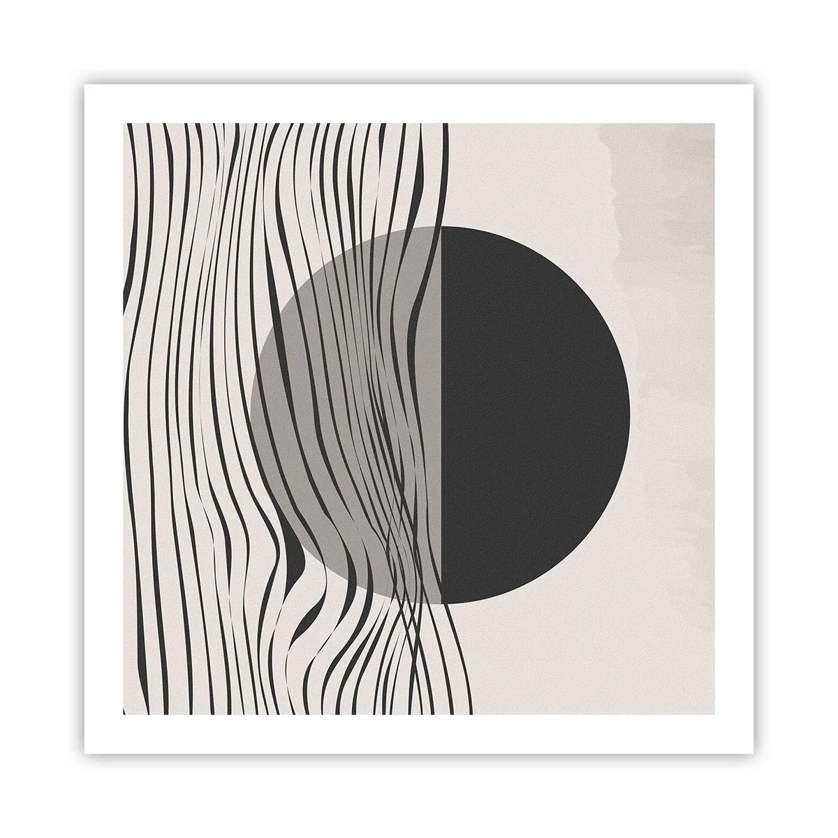 Poszter - A feles kompozíciója - 60x60 cm