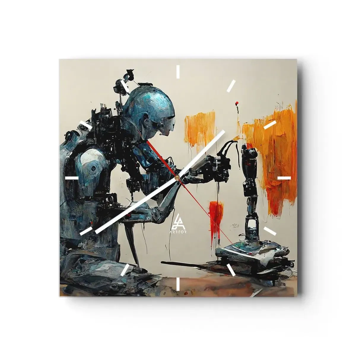 Falióra, Óra - Már holnap... - 40x40 cm