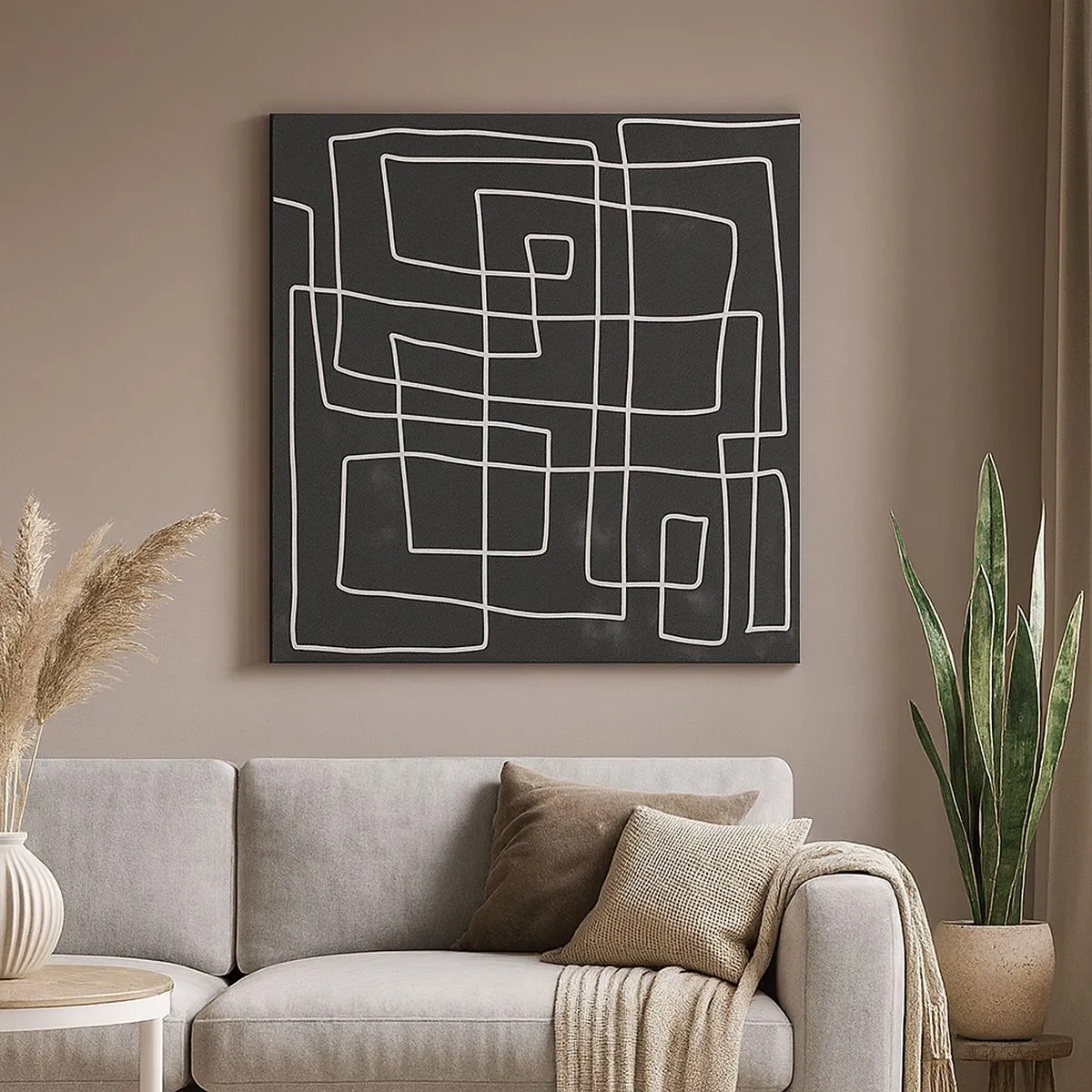 Vászonkép - Nem olyan egyszerű - 30x30 cm