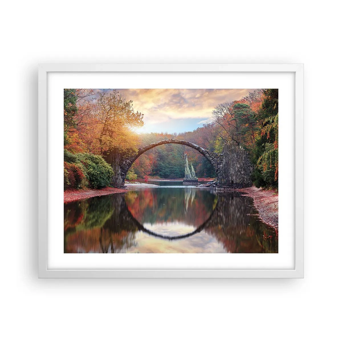 Poszter fekete keretben - A tükör másik oldalán - 50x40 cm