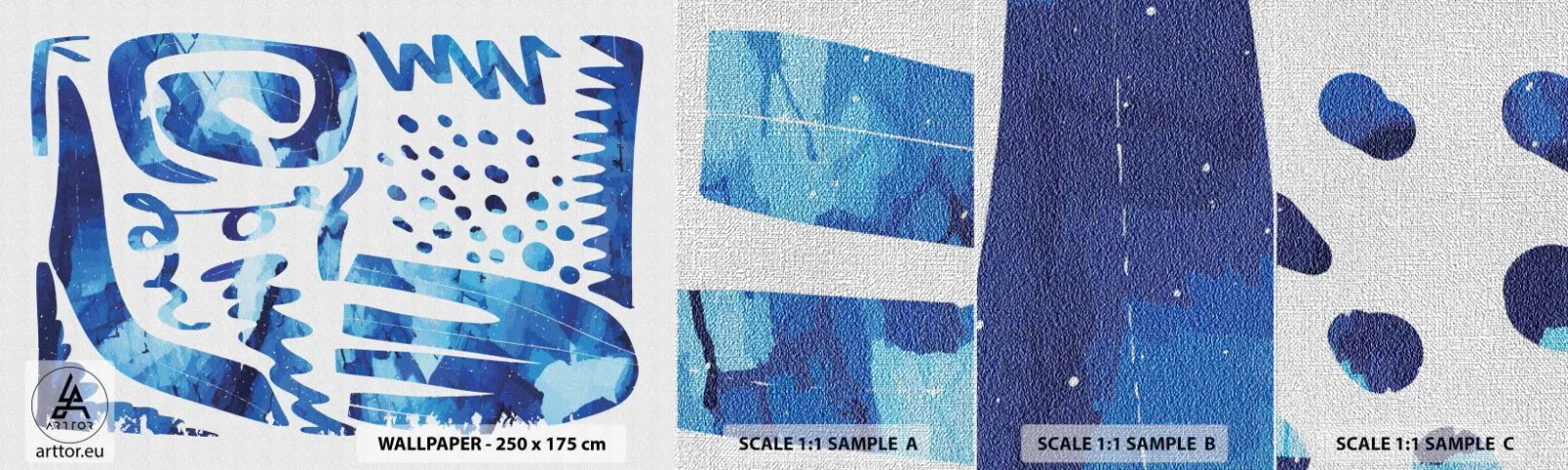 Fotótapéta Minta Premium Canvas - Vissza a gyökerekhez - Boho, Absztrakció, Minimalista - 100x30 cm