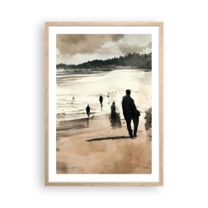 Poszter világos tölgy keretben - Megidézett - 50x70 cm