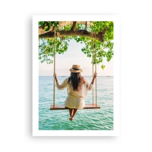 Poszter - Az élet gyönyörű - 50x70 cm