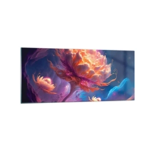 Üveg kép - Egy másik világ - 120x50 cm