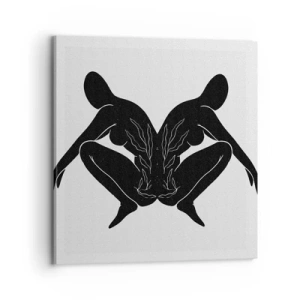 Vászonkép - Egy közös lélek - 70x70 cm