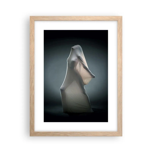 Poszter világos tölgy keretben - Rejtett vágyak - 30x40 cm