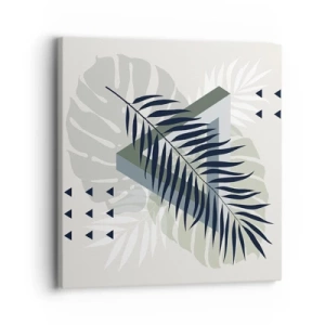 Vászonkép - Természet és geometria – két rend? - 30x30 cm