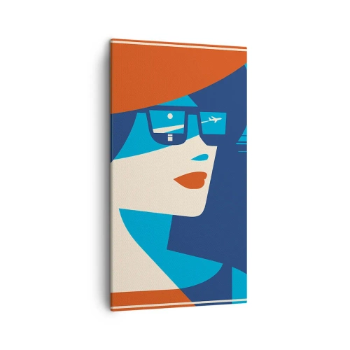 Vászonkép - Nyári utazás - 45x80 cm