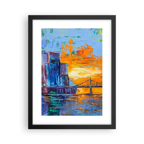 Poszter fehér keretben - Kultúra és természet - 30x40 cm