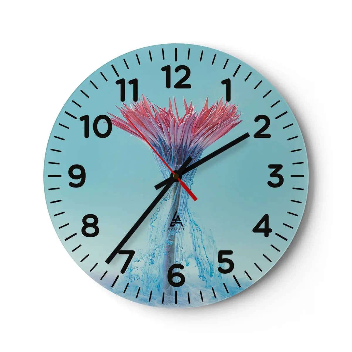 Falióra, Óra - Élénkítő ölelésben - 40x40 cm